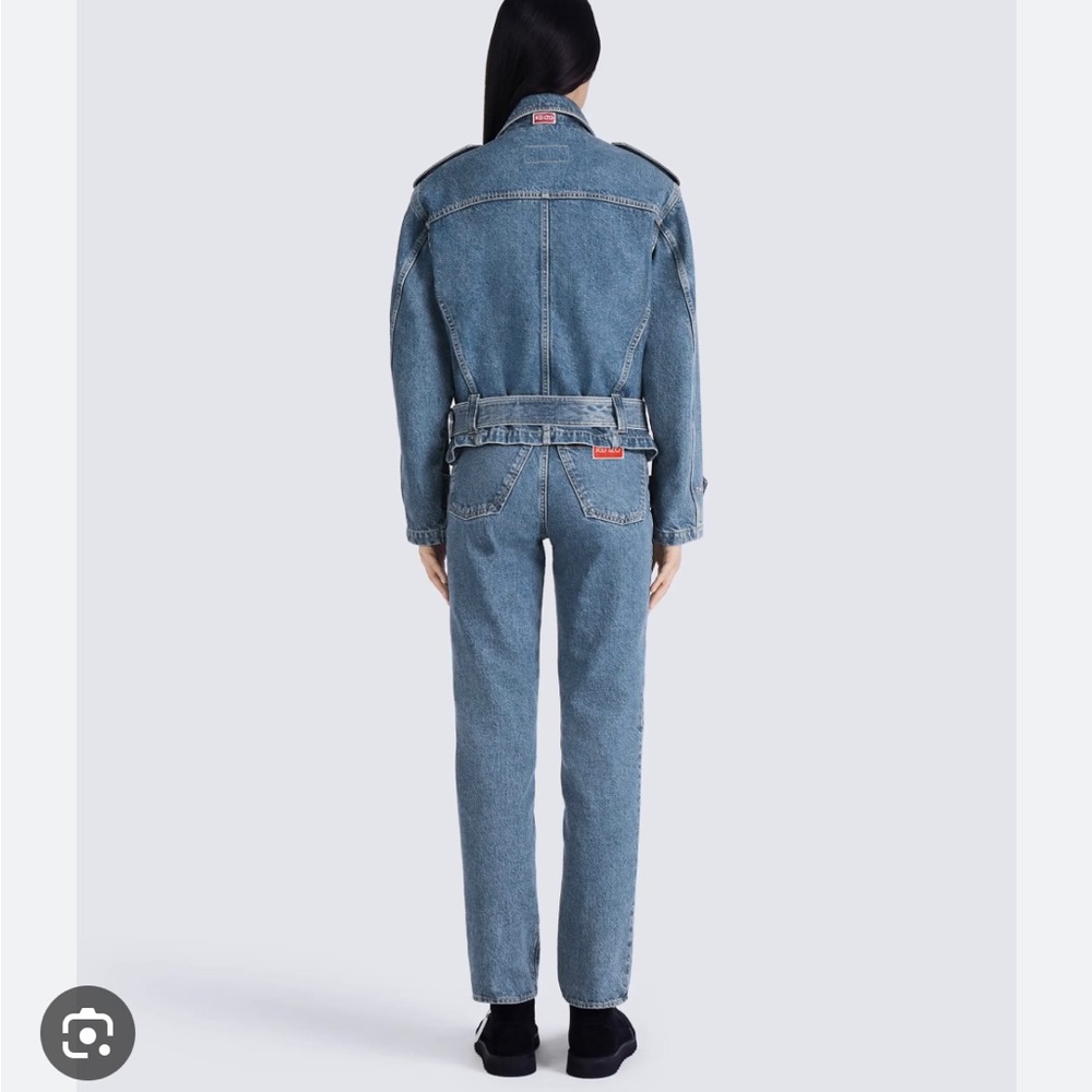 Kenzo Paris Denim Biker Jacket